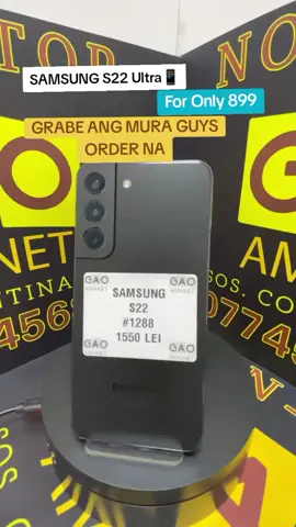 SAMSUNG S22 ULTRA Fort only 899 #aerieljantolentino #fyp #pamigaypromo #viraltiktok 