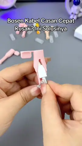 Kabel casan sering rusak di ujungnya? Saatnya pasang pelindung kabel silikon ini! Anti patah, anti kusut, warna lucu, harga cuma Rp9.900 aja ✨ Lindungi kabel kamu sekarang juga 💪 #PelindungKabel #KabelAwet #AksesorisHP #TipsHemat #FYP