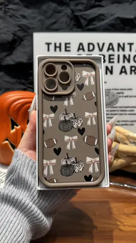Leopard Pumpkin Bow cute #phonecase #fyp #bow #viral #tiktokmademebuyit 