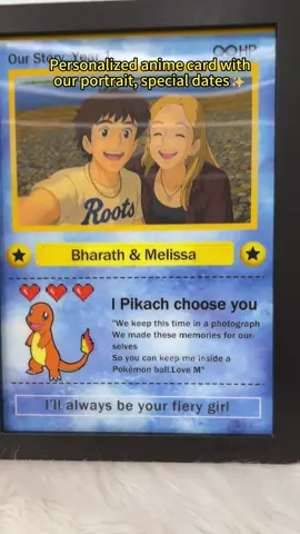 ❤️😍I’ve never received such a special gift！ I love it so much!❤️#wownine #fyp #gifts #custom #bf #gf #gift