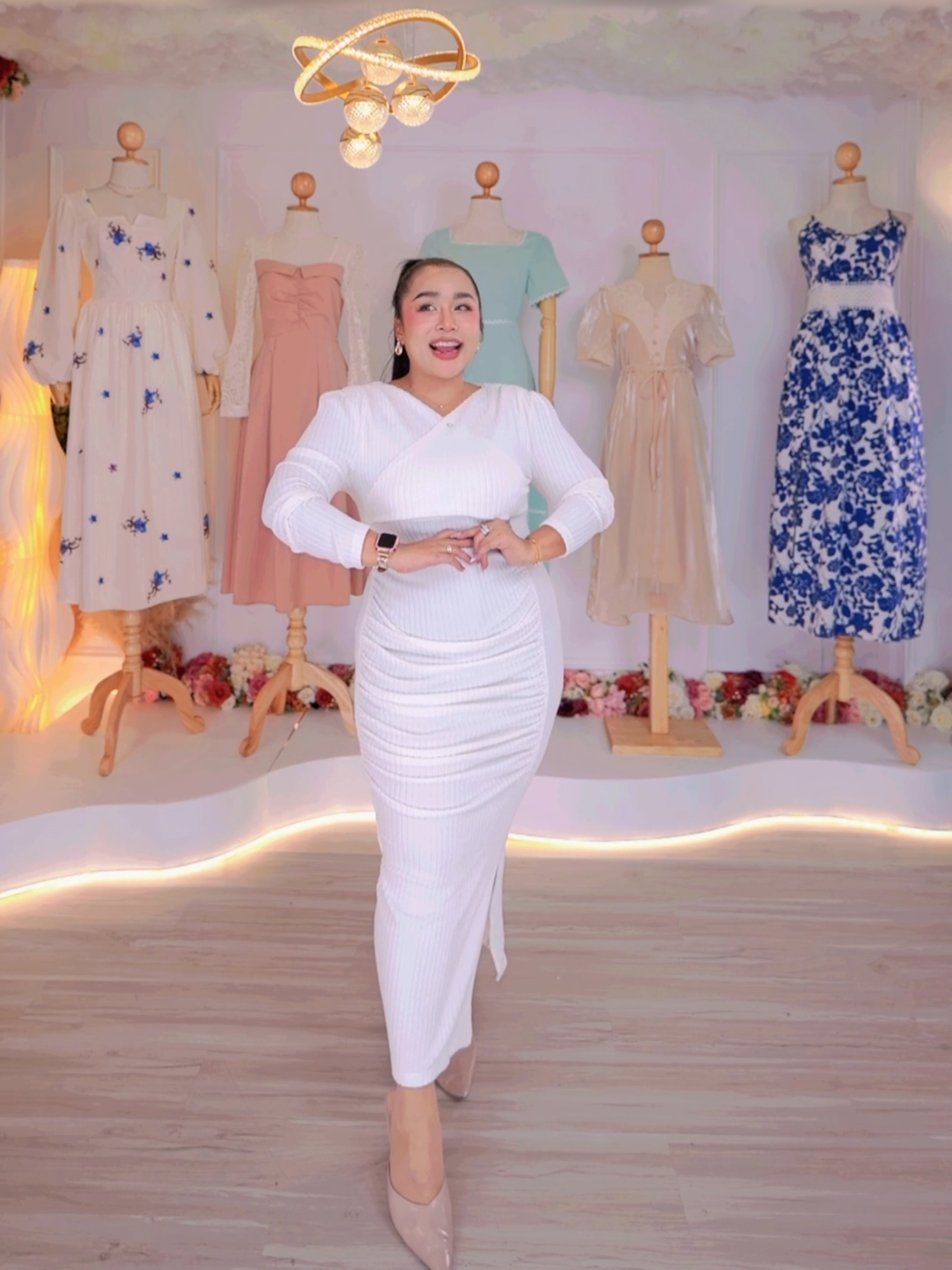 อยากลดสถานะโสด อยากเป็นร้านโปรดของใครสักคน😍😜 #newshop #เสื้อผ้าผู้หญิง #เดรสแฟชั่น #ชุดเดรส