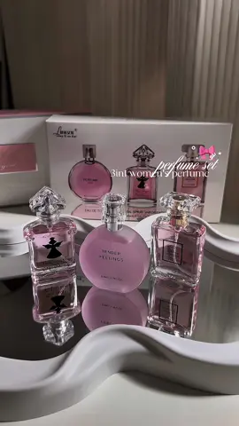 3in1 perfume set sobrang bango and affordable perfect gift for christmas 🎀💖 #perfume #giftidea #perfumeforwomen #3in1perfume 