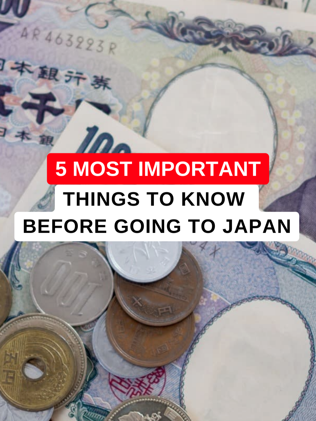5 Important Things to Know before going to Japan: ① GET QR CODE ② GET WIFI CONNECTED ③ GET CASH ④ GET IC TRANSIT CARD ⑤ GET TO CITY CENTER Hope this helps!! MiA 💓 @japantravelbasics #japantravel #japantrip #japanguide #traveljapan #explorejapan #日本旅行 #日本旅遊 #日本旅游 #일본여행 #일본 #dulichnhatban  #jepang #japonya #japon #japao  #Japão #ญี่ปุ่น #اليابان #Giappone #Japón #Jepun #日本 #japan