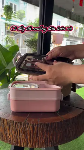 Hộp đựng cơm văn phòng #hopdungcomgiunhiet #hopdungcomgiunhietvanphong #hopdungcom2tang #xuhuong 