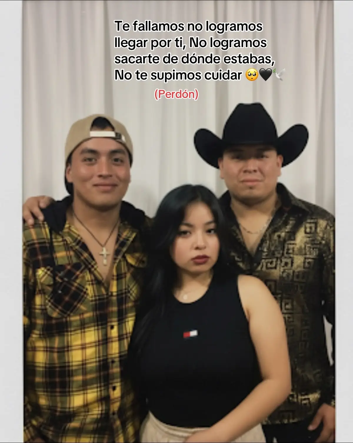 No me ahogo con nadie pero lo sigo llorando en silencio🥺💔🖤🕊️ te extrañamos 