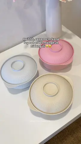Mmg lawa ya buat hidang lauk harian 💗  #bekaslauk #bekaslaukbertutup #mangkukbertutup #mangkukplastik 