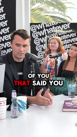 Charlie Kirk Calls Out Feminist Who ONLY Wants EQUALITY When It Benefits Her (Part 1) #conservation #charlieKirk #news #Liberal 