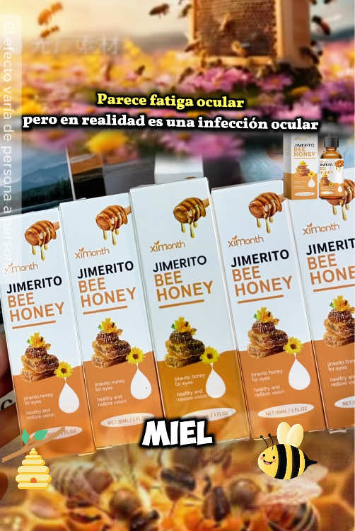 Jimerito Honeyr For Eyes, Refreshing, Moisturizing And Soothing Eye Drops For Dry Ande Astringent Eyes#eyes #honey #eyehealth #eyecare#eyes 