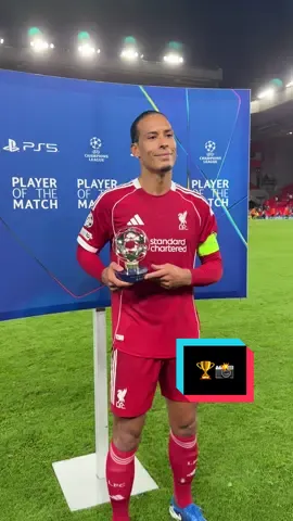 #UCL Player of the Match 😮‍💨 #VanDijk #LFC #liverpool 