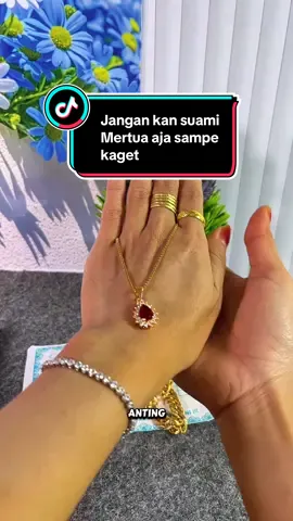 Promo tiktok gak datang 2x dapt sekarang set perhiasan cuma 100 ribuan #setperhiasan #emasmuda #aksesorisemas 