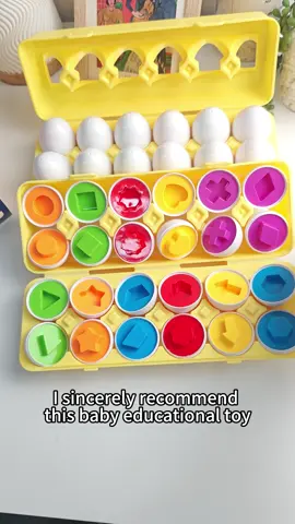 This is a toy my baby likes very much#eggs #giftideas #baby #3years #education #fyp 