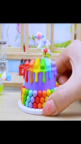#minicakes #miniature #minicooking #foryou #minicakesrecipe 
