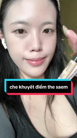 che khuyết điểm the saem nhe, màu 01 với cái brightener ehehe . . . #annierose697 #reviewlamdep #goclamdep #trangdiem #chekhuyetdiem 