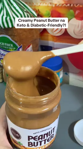 Creamy, smooth and not sweet! Pwedeng pwede itong Peanut Butter sa mga nag healthy diet. Keto friendly and diabetic friendly! #peanutbutter #ketopeanutbutter #ketodiet #sugarfree #healthysnacks #healthydiet  