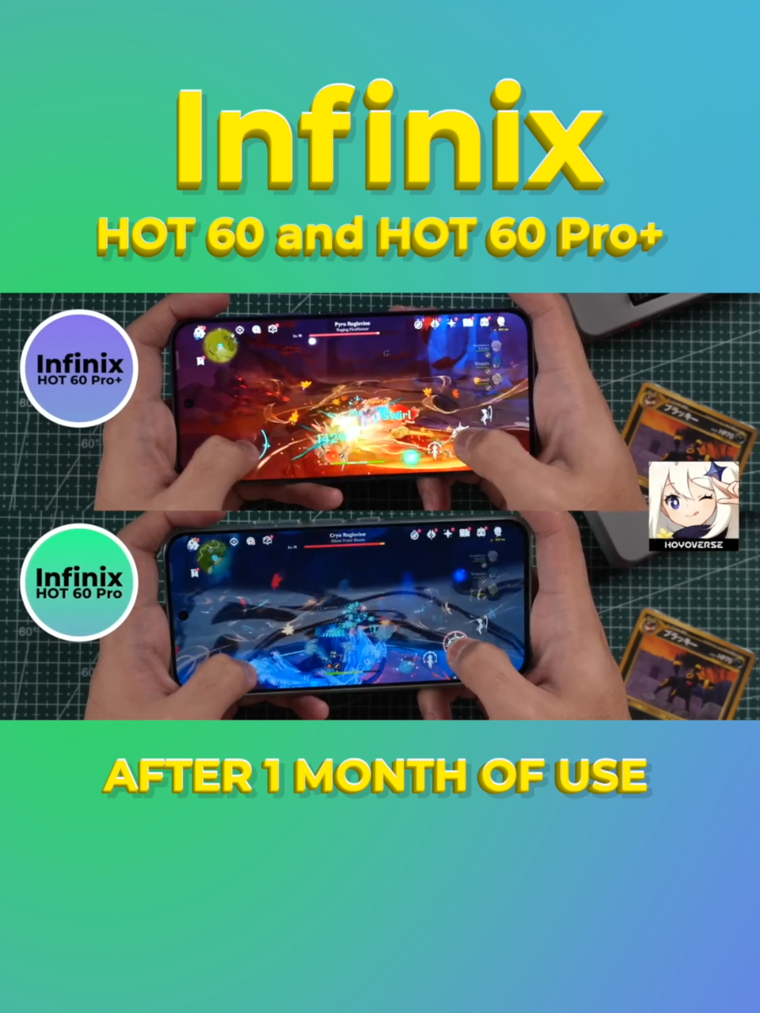 Infinix HOT 60 and HOT 60 Pro+ - AFTER 1 MONTH OF USE