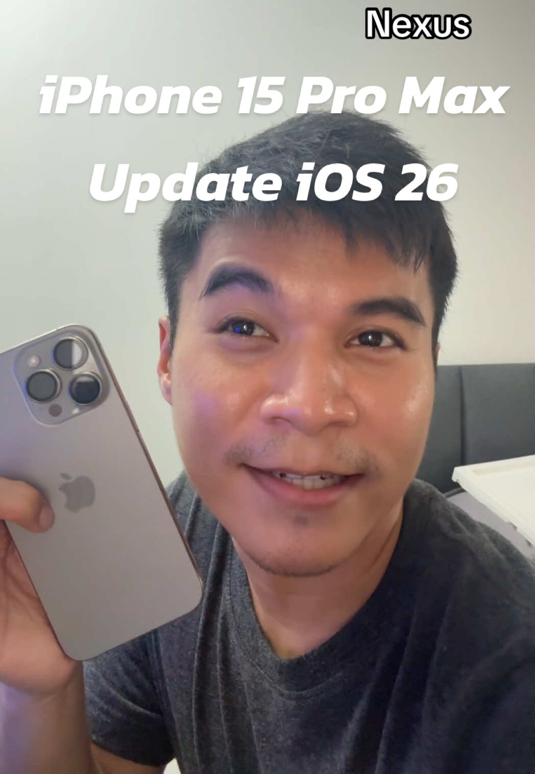 iPhone 15 Pro Max iOS 26 #apple #iphone #iphone15ProMax #iOS25 #ดีซีเต้market  