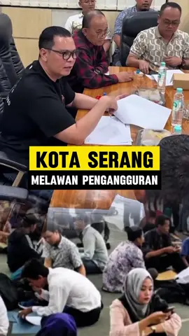 Kota Serang Melawan Pengangguran ‎#SerangBerbudi ‎#KotaSerangBangkit ‎#BersamaBudiRustandi ‎#HarapanUntukSerang ‎#KerjaLawanKemiskinan