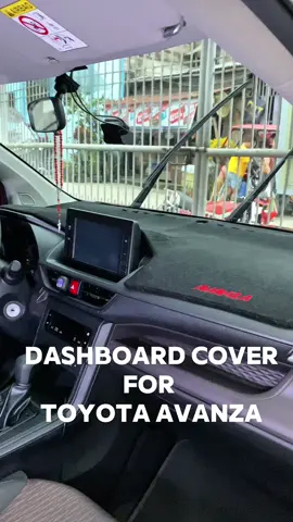 Dashboard cover for Toyota Avanza. #caressentials #caraccessories #dashboardcover #toyota #avanza  P.S. Car in the video is Toyota Avanza 2025 for reference.