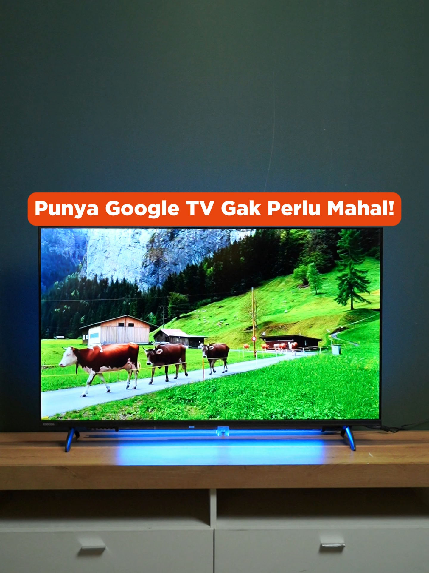 Cuma sejutaan, udah bisa dapetin Google TV se-premium ini! Promo terbatas, checkout di keranjang kuning ya! #googletv #Coocaa #z65 #tv
