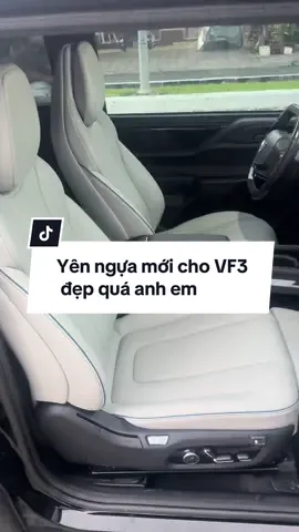 VF3 mới có mẫu yên ngựa mới, ngon - bổ - rẻ. Anh em lắp chưa? #vf3 #vinfast #yennguavf3 #gheoto #gheoto