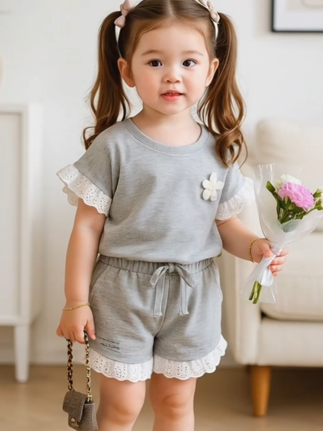 Setelan renda anak perempuan setelan baju anak #setelananak #bajuanak #setelananakperempuan 