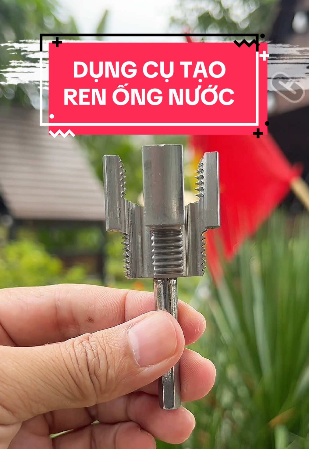 DỤNG CỤ TẠO REN ỐNG NƯỚC #dungcutaorenongnuoc #dodiennuoc #phukiendiennuoc #dungculamdiennuoc #xuhuong 