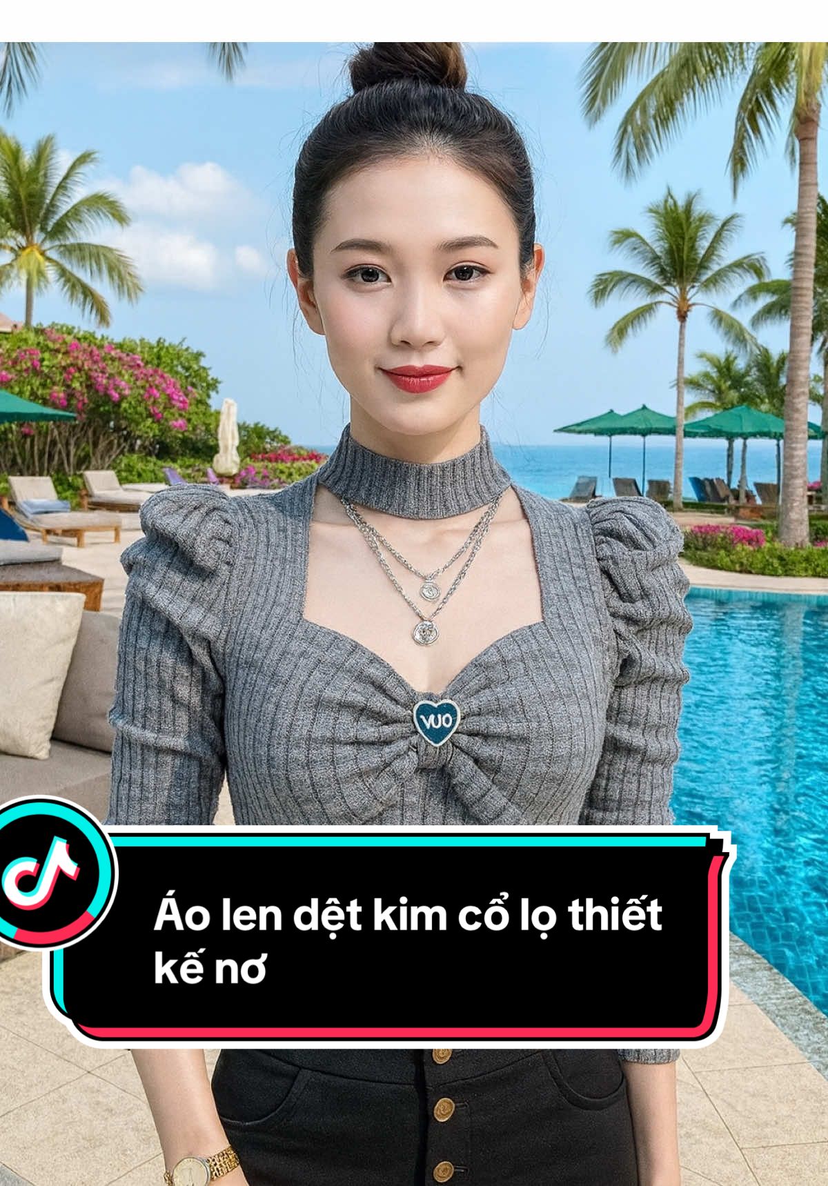 Chất liệu len lông thỏ siêu mềm,Kiểu dáng thì ôm vừa phải #ao #aodep #aoxinh #quanao#xuhuong 