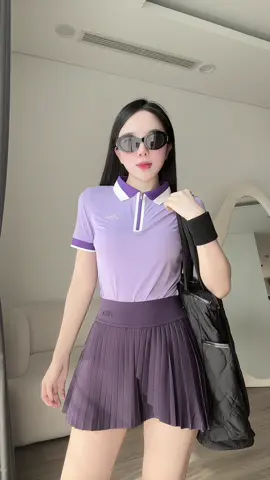 Special Color by Pera 💜 #dotapnucaocap #PickleballOutfit #tenniswear #tenniswear