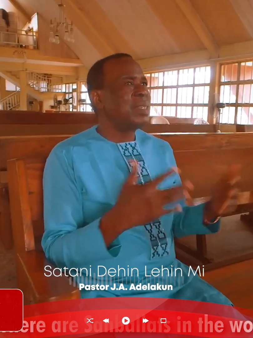 Today we’re rewinding with a timeless classic, “Satani Dehin Lehin Mi” by Pastor J.A. Adelakun! 🎶🔥 A bold anthem declaring: Satan, get behind me! Still powerful, still relevant, still shaking the kingdom of darkness! #PastorAdelakun #GospelClassic #NigerianGospel #ThrowbackThursday #GospelHotspot #GospelMusic