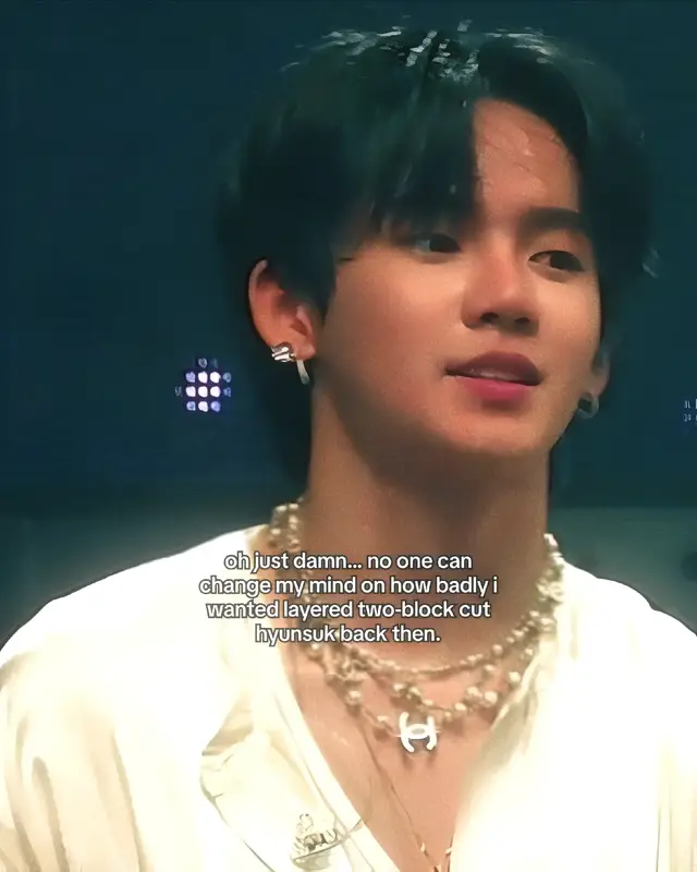 don’t tell me i’m the only one. #hyunsuk #treasure 