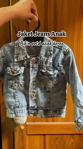 Jaket jeans anak bikin ootd anak keren #jaketjeans #jaketjeansanakmurah #jaketanakmurah 