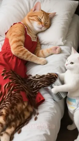 #fyp #tiktok #cat #ai #usa 