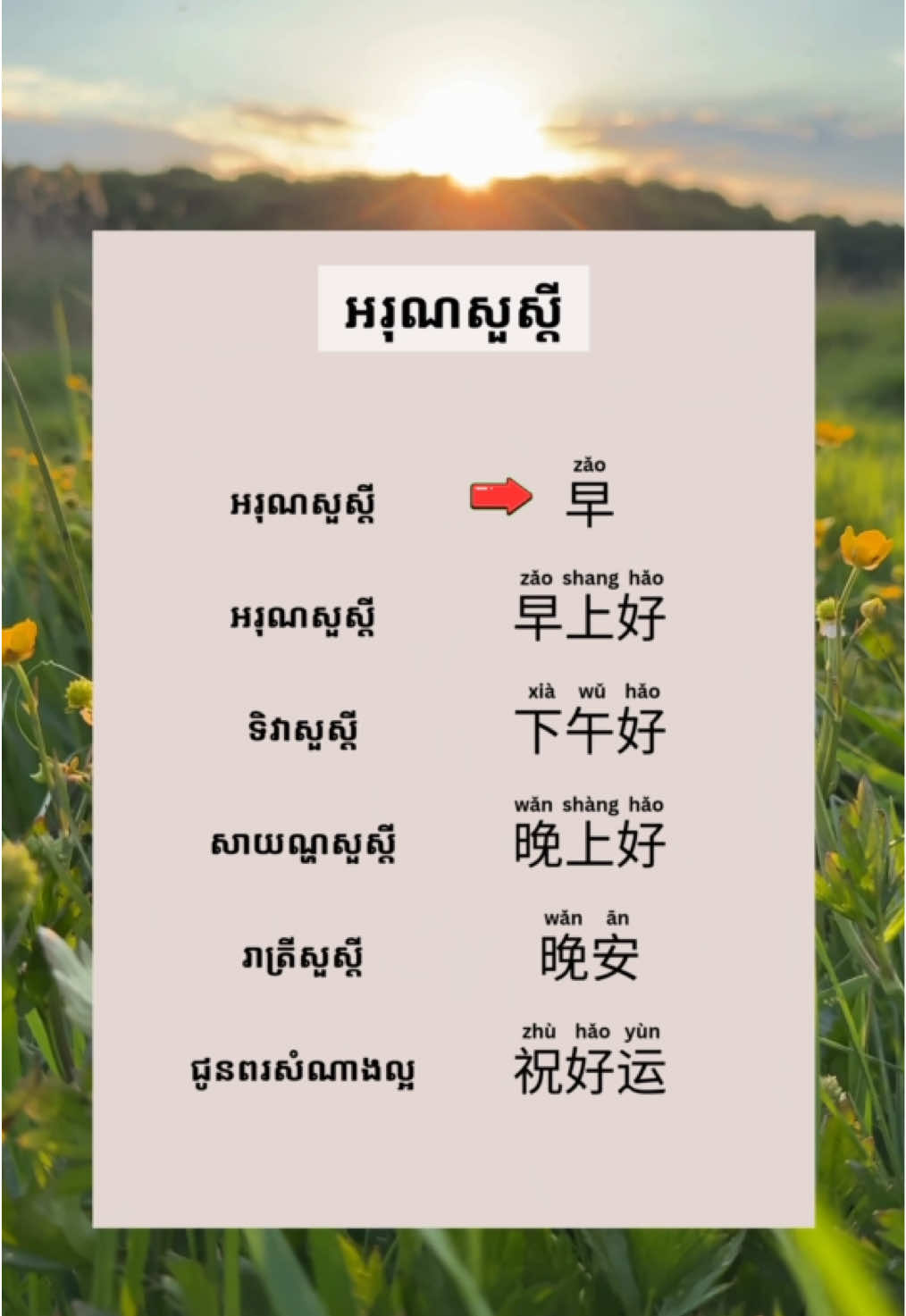 🤩 រៀនភាសាចិនដោយខ្លួនឯង 👉 ទាញយកកម្មវិធី Mandalion Chinese តាមរយៈ Playstore & AppStore  #foryou #រៀនចិន #រៀនភាសាចិន #រៀនចិនតាមtiktok #រៀនចិនអនឡាញ 