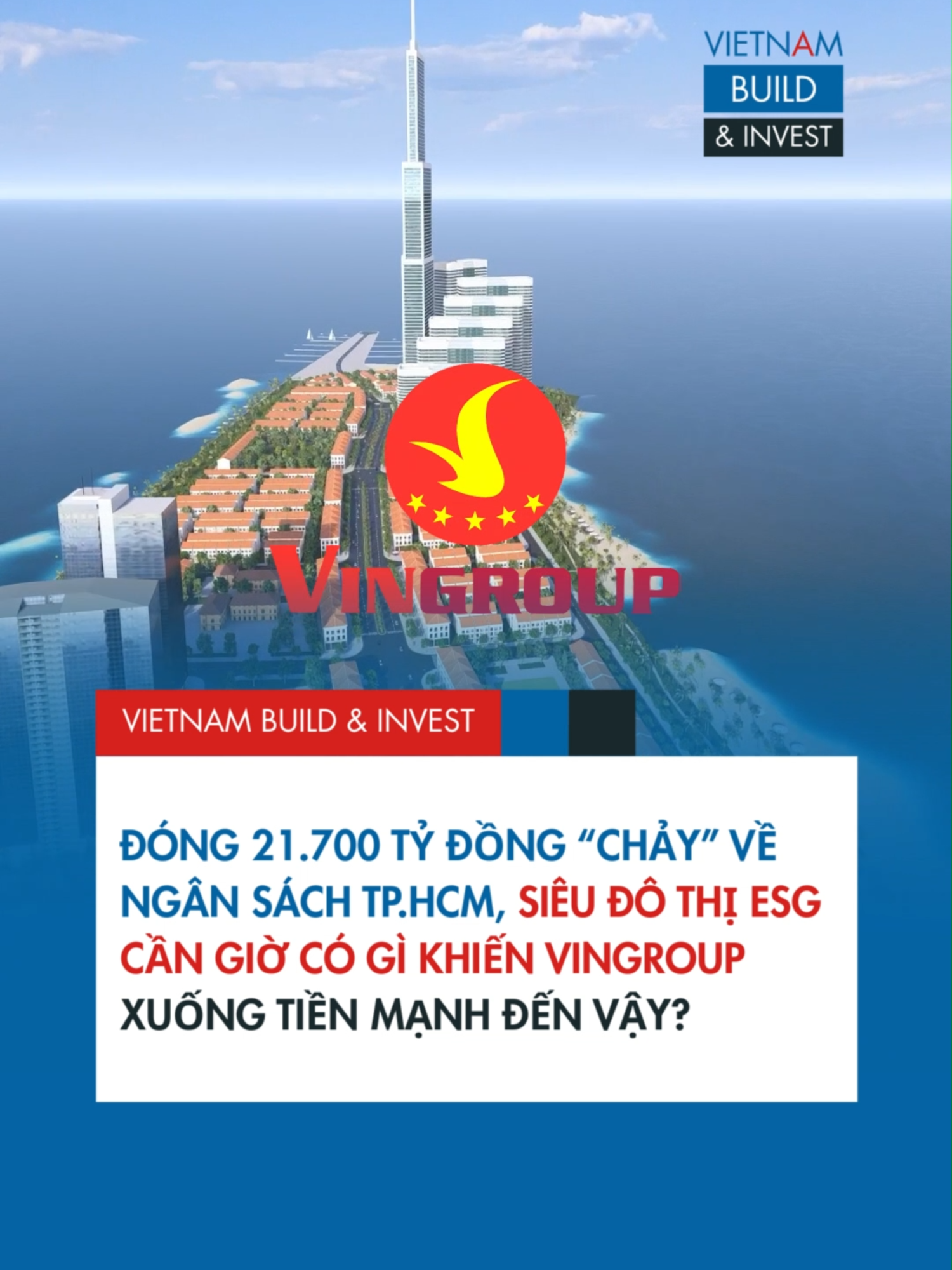 Siêu dự án Cần Giờ của Vingroup 