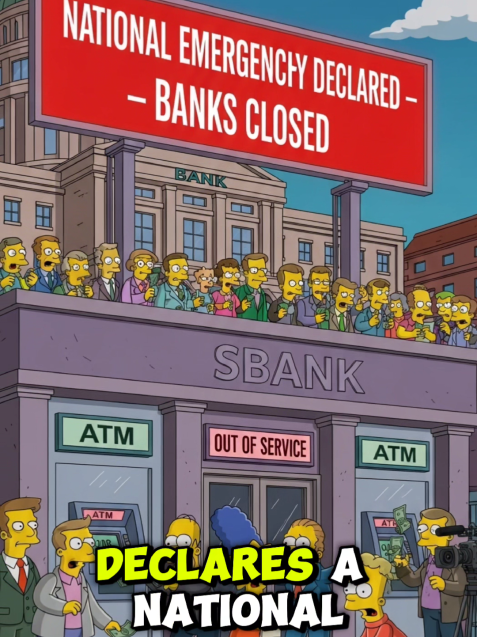 ⚠️ WARNING: The Simpsons predicted this… Are we next? #creatorsearchinsights #simpsonspredictions #usa🇺🇸 #dollar #unitedstates 
