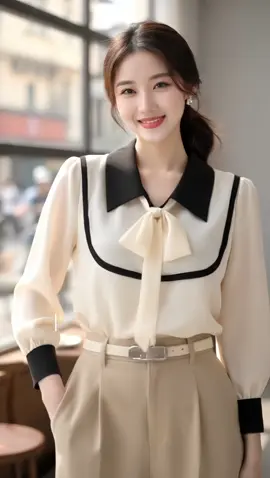 Sơ mi nữ dài tay #aosomi #78677 