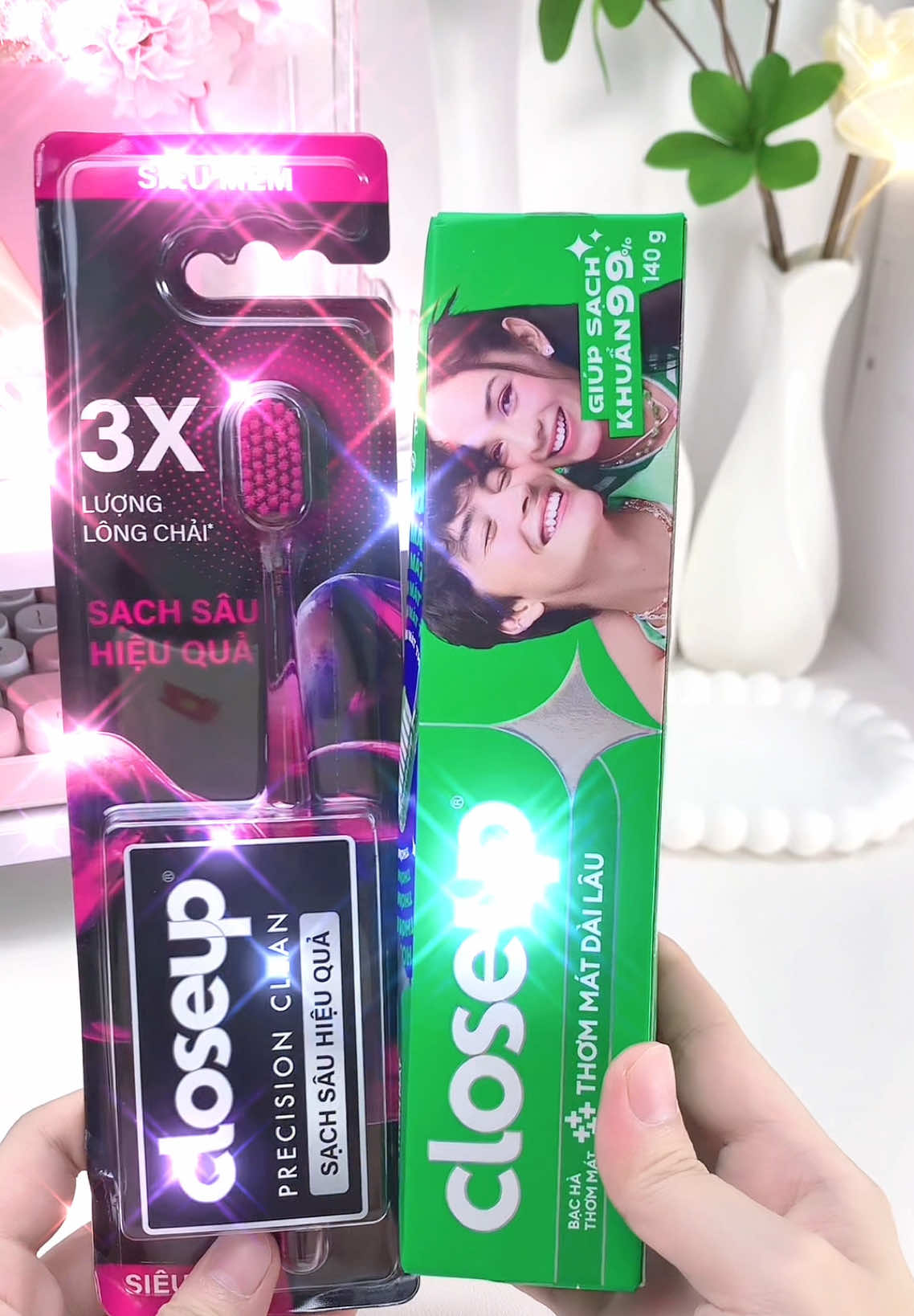 #closeupvn #4tangthommat #HợpTáccùngUnilever kem đánh răng closeup #xh #reviewchanthat  