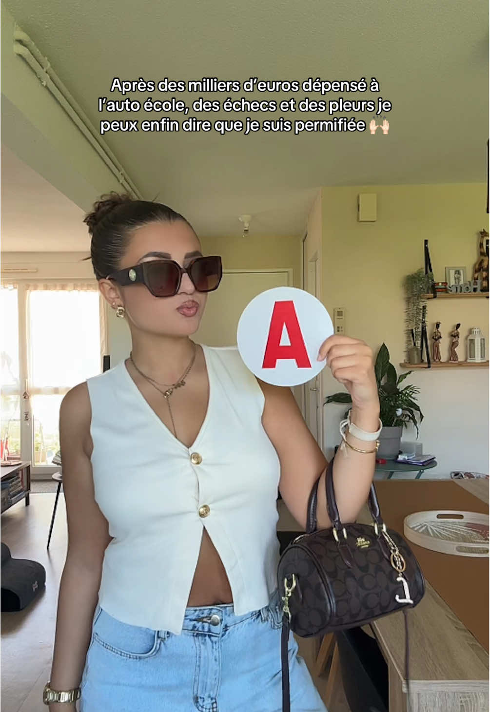Le goumin est enfin fini🥳 #fyp #permis #jeuneconducteur #autoecole #voiture 