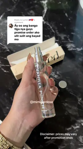 Replying to @Lynbri🇵🇭❤️ super bango ng vanilla punch promise!! #vanillapunch #sugardollsph #oilbased #perfume 