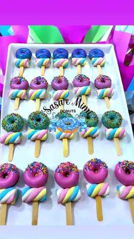 Mini Cake Donuts Pirulitos 🍩