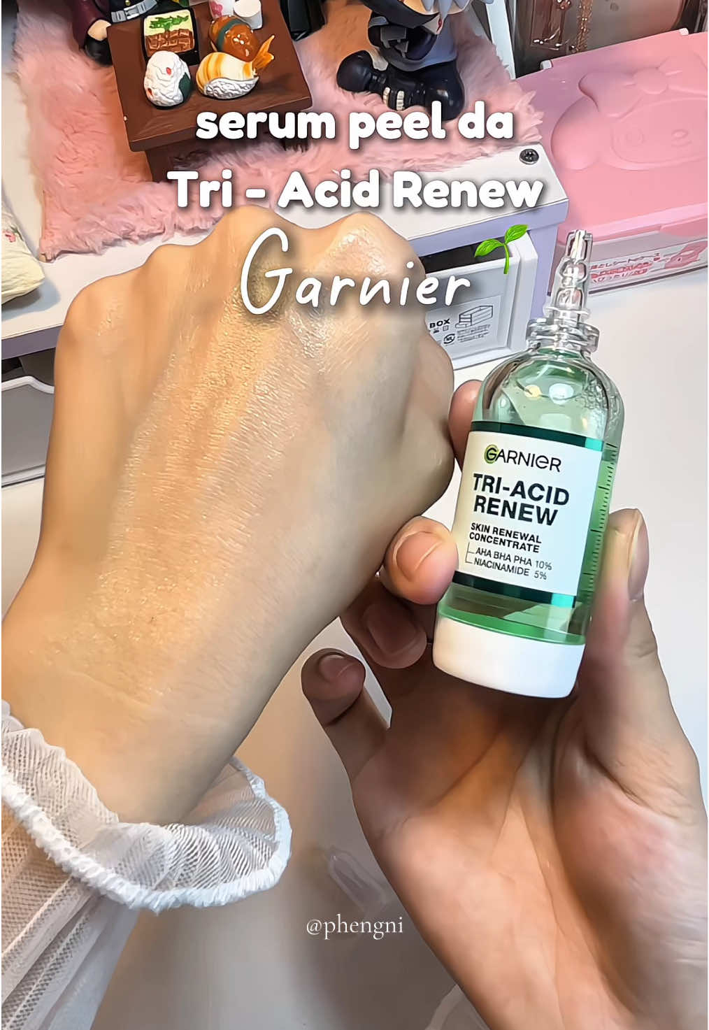 ê dùng êm nha✨ #fyp #unboxing #garnier #serumpeelda #viral 