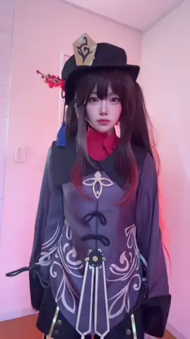 最後の胡桃ポーズの所めっちゃお気に入り👻 #おすすめに乗りたい #原神 #コスプレ #胡桃 #胡桃 
