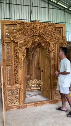 pintu gebyok bali ukuran 200x250 #pintu #gebyok #gebyokbali #pintujati #gebyokukir 