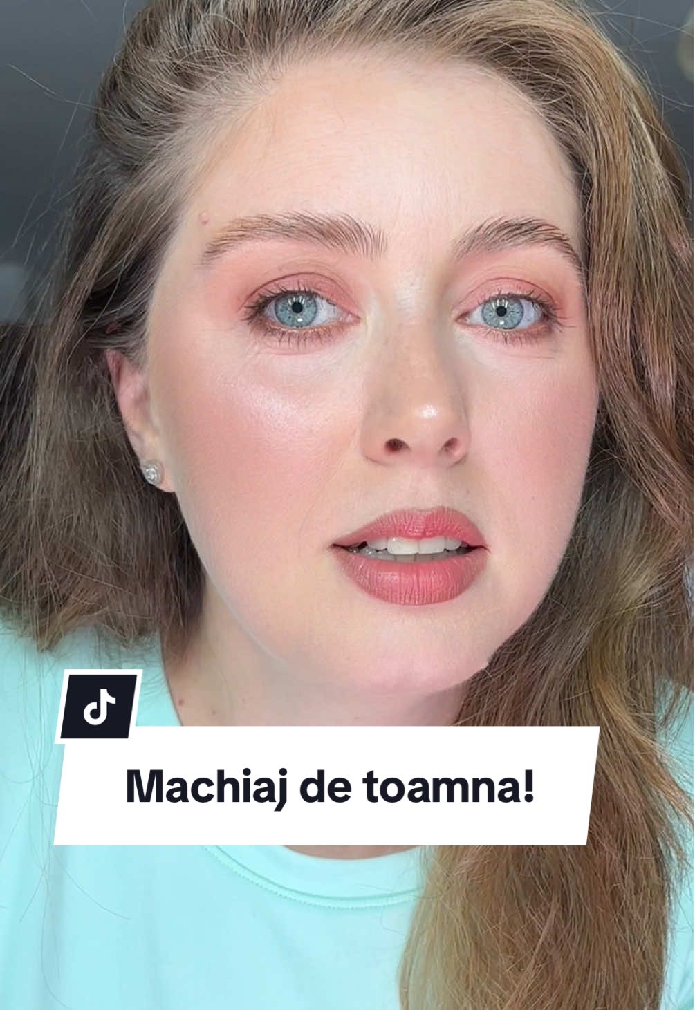 Machiaj lejer de toamna, tips&tricks pentru incepatori!🍂#fall #makeuptutorial #howto #fallmakeuplook 