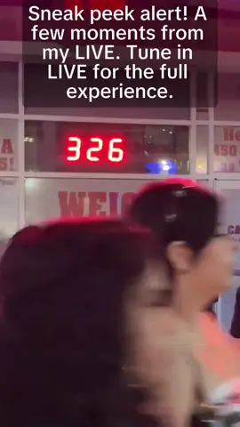 Sneak peek alert! A few moments from my LIVE. Tune in LIVE for the full experience.#tiktoklive #livehighlights 