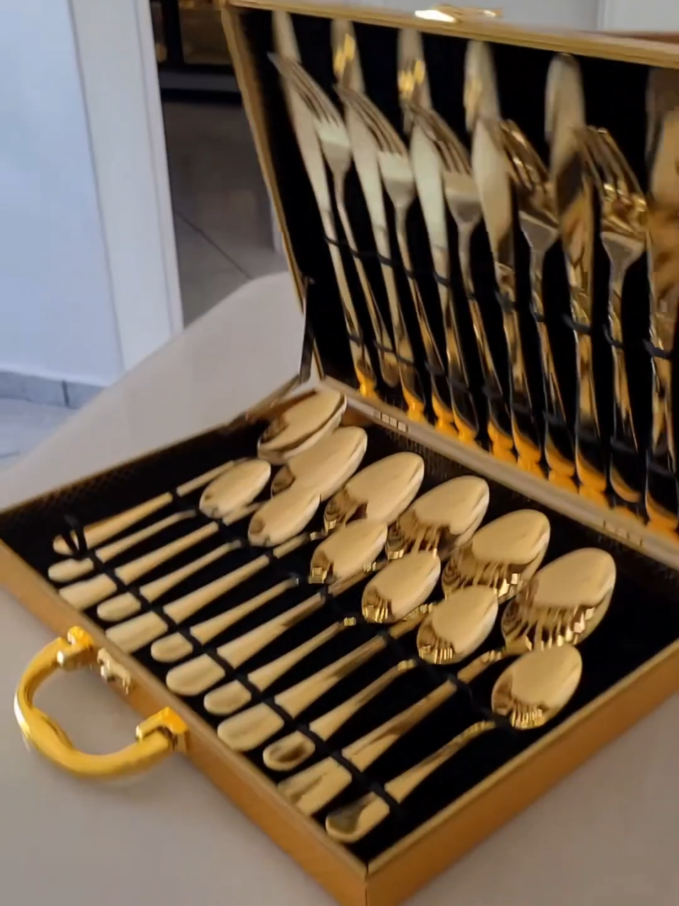 #jogodetalheres #jogodetalheresdourados #jogodetalheres24peças #maletadetalheresdourados #maletadetalheres24peças