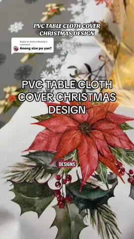 Replying to @thefoodhubby CHRISTMAS DESIGN TABLE CLOTH #pvctablecloth  #tablecloth #tableclothchristmasdesign #christmasdecorations #tableclothcover