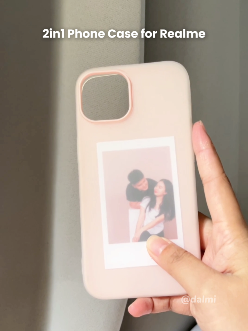 frosted phone case for realme #realmecase #phonecase #cutecase #2in1case 