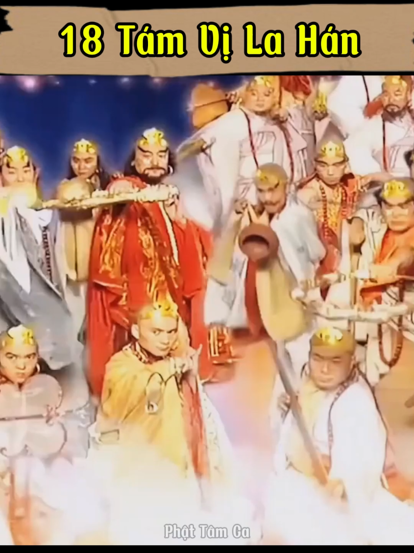 18 Tám Vị La Hán, Phật Giáo Thực Chất Là Được Bồ Tát Quán Thế Âm Chuyển Hóa #phat #phatphap #phatphapnhiemmau #quantheambotat #nammoadidaphat 