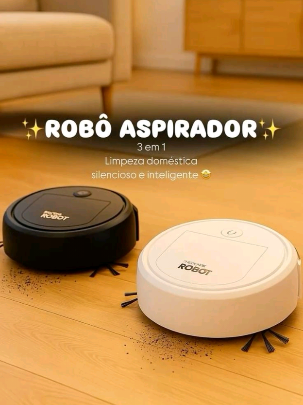 Robô aspirador 3 em 1 da shopee❤️ #robo #aspirador #shopee  #creatorsearchinsights 